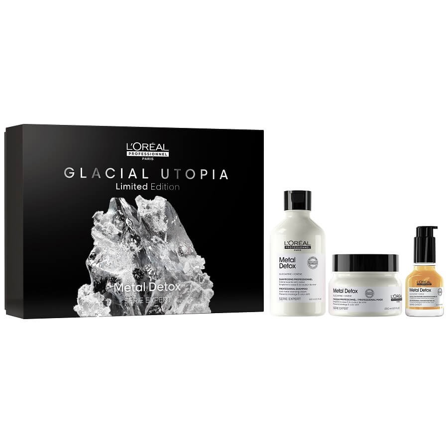 L'Oreal Professionnel Paris - Metal Detox Trio Set - 