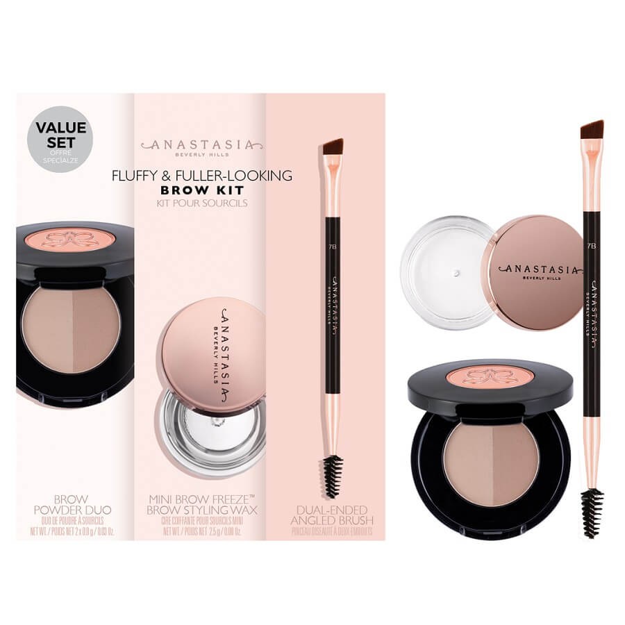 Anastasia Beverly Hills - Fluffy & Fuller Looking Brow Kit - Taupe