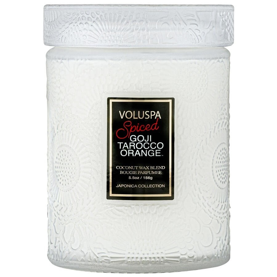 VOLUSPA - Spiced Goji Tarocco Orange Small Jar Candle - 