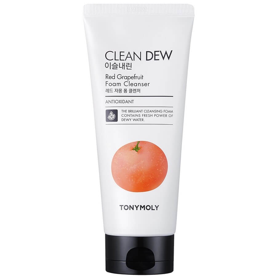 TONYMOLY - Clean Dew Red Grapefruit Foam Cleanser - 