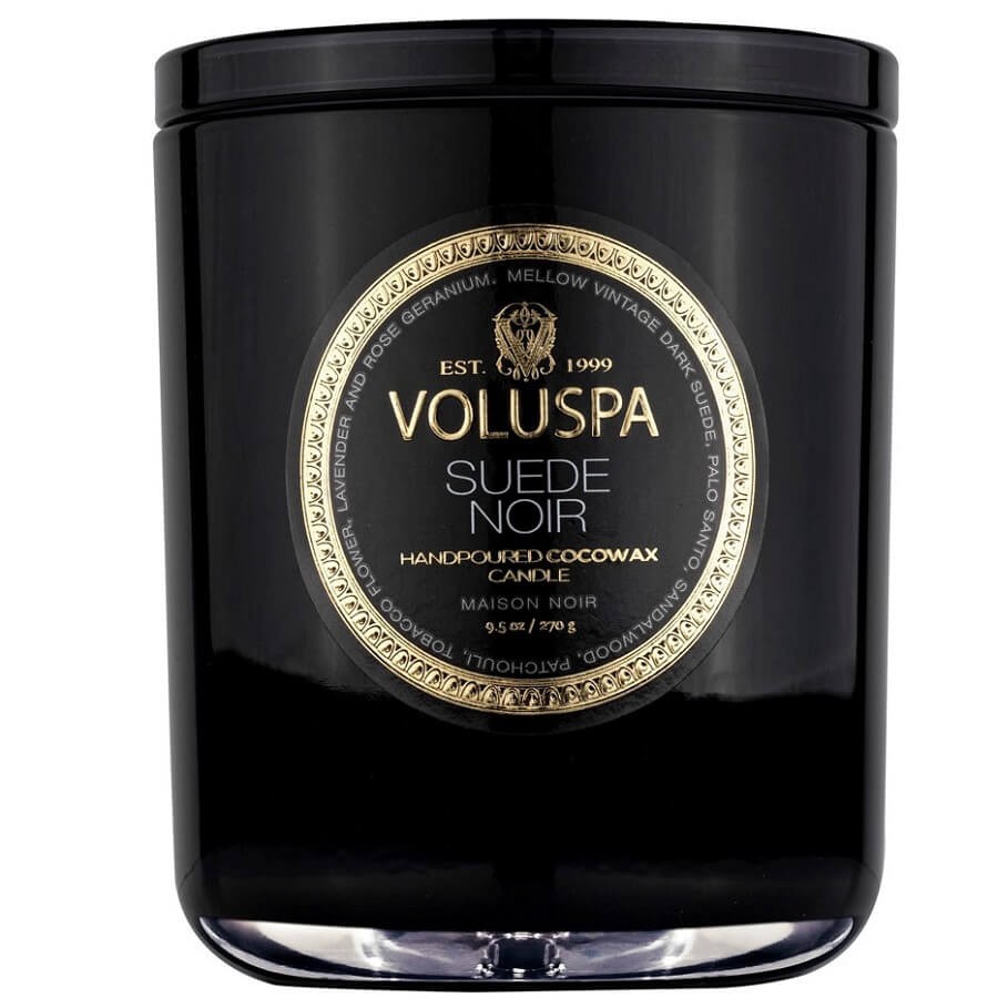 VOLUSPA - Suede Noir Classic Candle - 