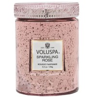 VOLUSPA Sparkling Rose Small Jar Candle