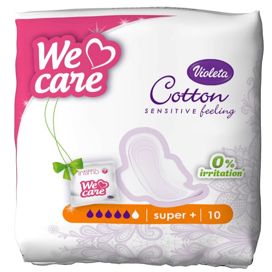 Violeta  - Higijenski Ulošci We Care Cotton Super+ - 