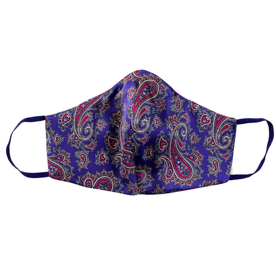 Tie-Me-Up! - Silk Mask London Paisley For Men - 