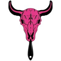 Jeffree Star Cosmetics Star Ranch Pink Cow Skull Hand Mirror
