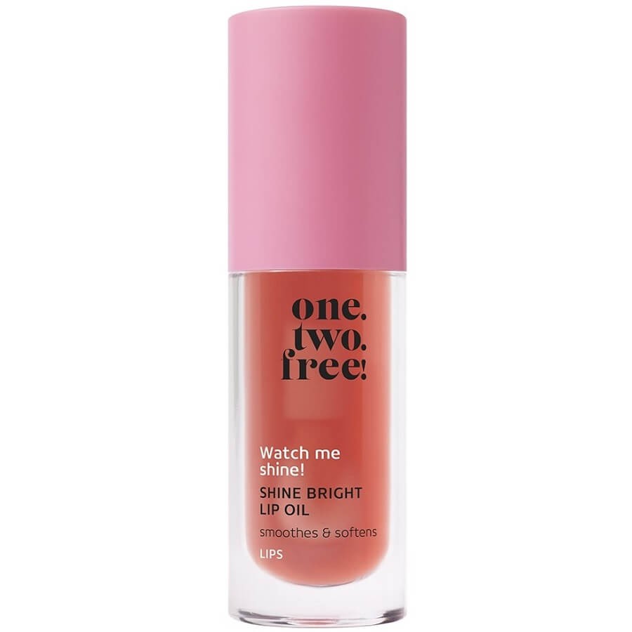 one.two.free! - Lip Oil - Peach