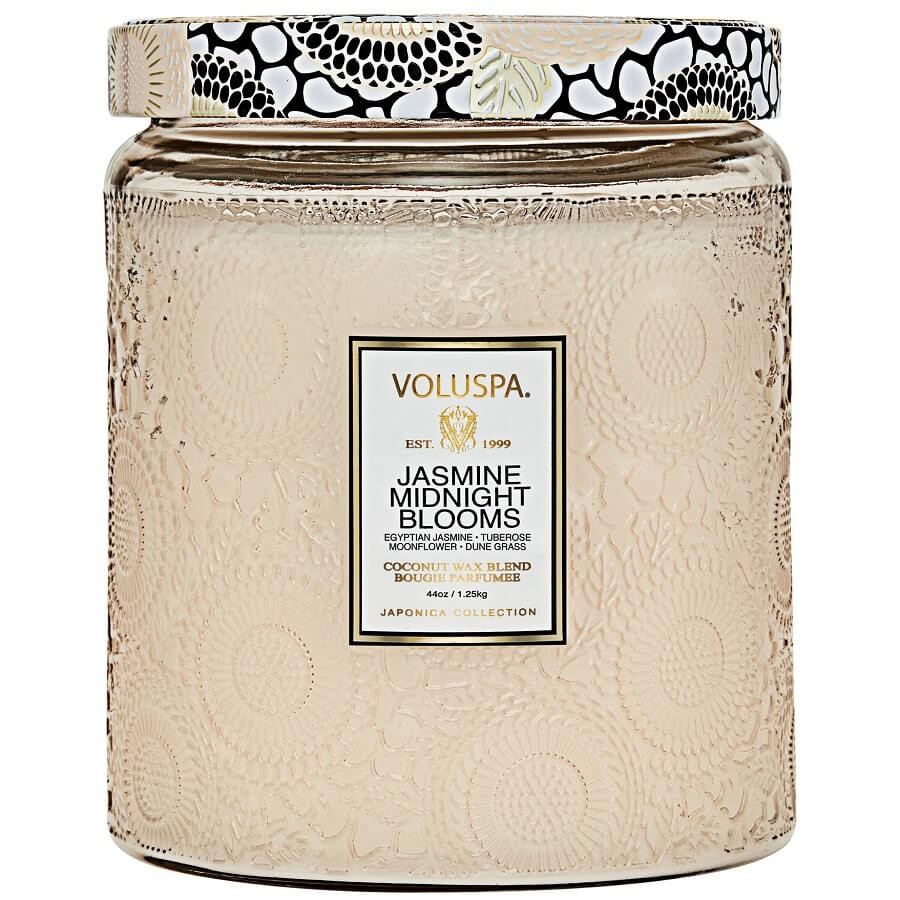 VOLUSPA - Jasmine Midnight Blooms Luxe Jar Candle - 