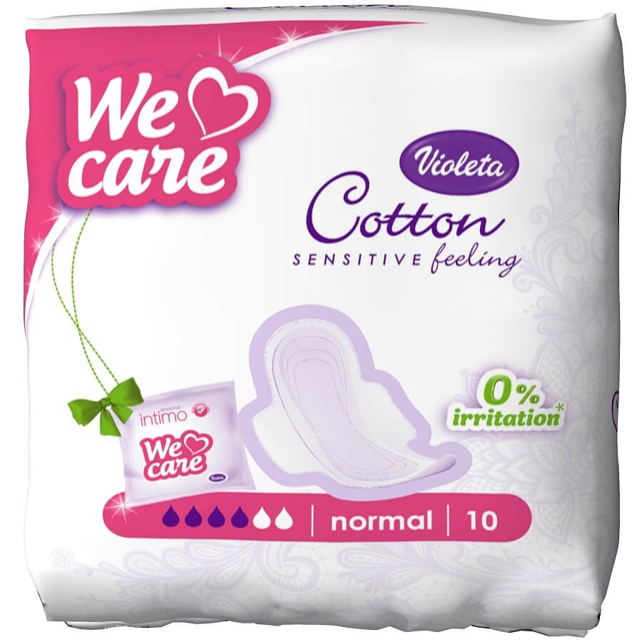 Violeta  - Higijenski Ulošci We Care Cotton Normal - 
