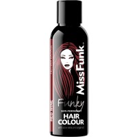 MissFunk Funky Hair Red Wine