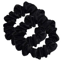 StarSilk Silk Hairband Midi Black Moon