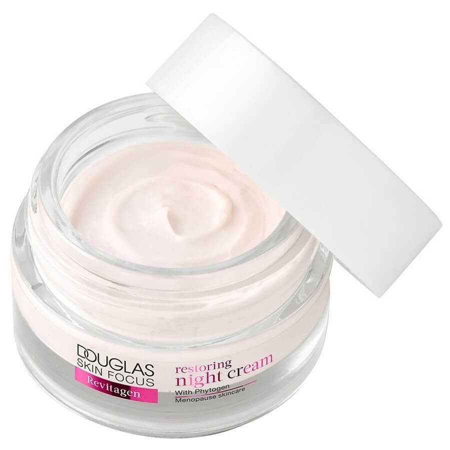 Douglas Collection - Skin Focus Revitagen Restoring Night Cream With Phytogen Menopause Skincare - 