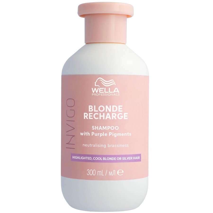 Wella Professionals - Invigo Blonde Recharge Shampoo With Purple Pigments - 