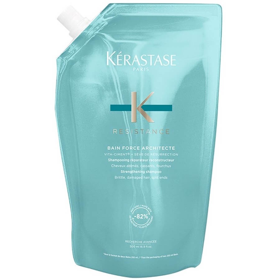 Kérastase Paris - Résistance Bain Force Architecte Strengthening Shampoo Refill Pouch - 