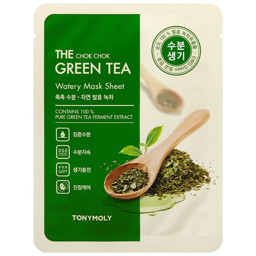 TONYMOLY - The Chok Chok Green Tea Watery Mask Sheet - 