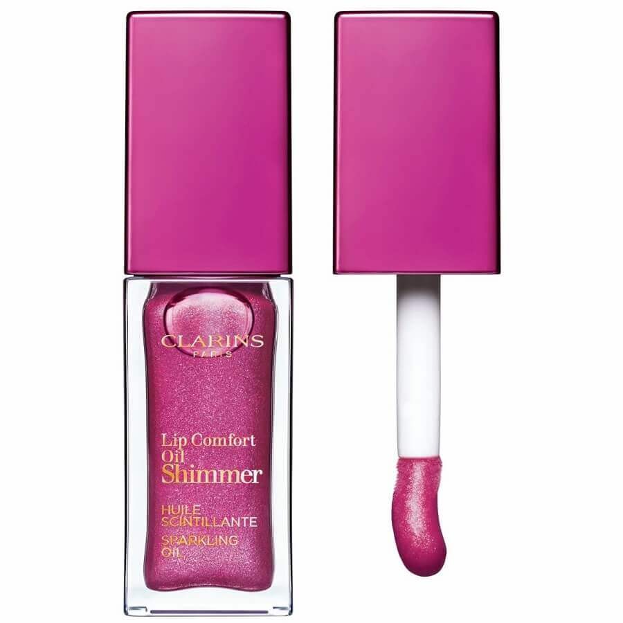 Clarins - Lip Comfort Oil Shimmer - 03 - Funky Raspberry