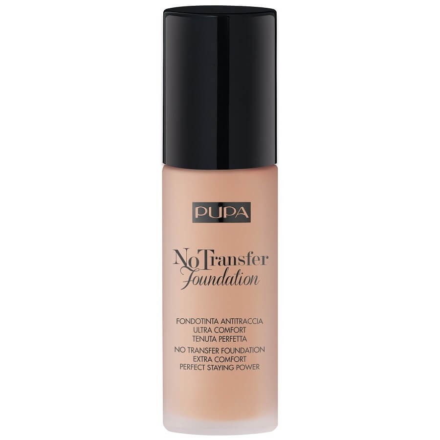 Pupa - No Transfer Foundation SPF 15 - 02 - Light Beige