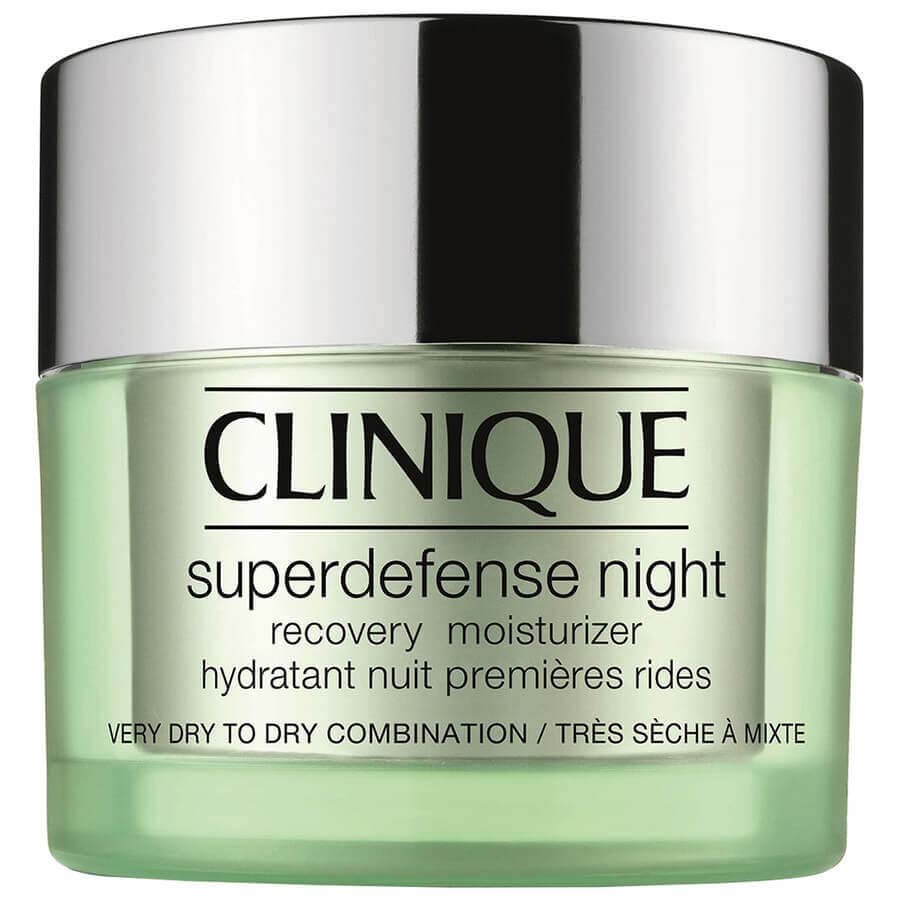 Clinique - Superdefense Night Recovery Moisturizer Very Dry To Dry Combination - 