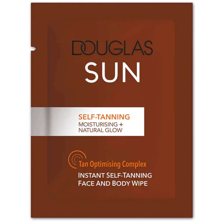 Douglas Collection Sun Self-Tanning Face And Body Wipe Maramica Za Samotamnjenje 1 kom,