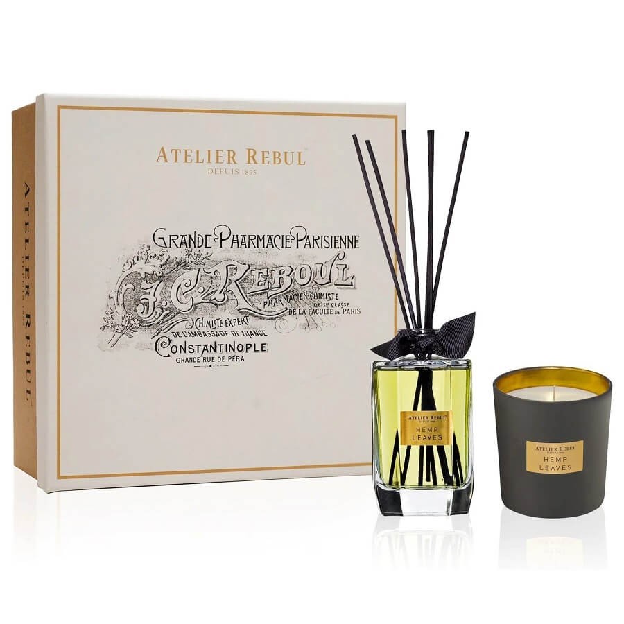 Atelier Rebul - Hemp Leaves Home Fragrance Gift Set - 