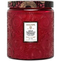 VOLUSPA Spiced Goji Tarocco Orange Luxe Candle