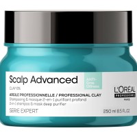 L'Oreal Professionnel Paris Scalp Advanced Anti-Oiliness 2-In-1 Deep Purifing Clay