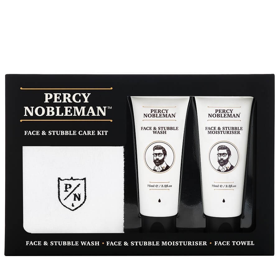 Percy Nobleman - Face & Stubble Care Kit - 