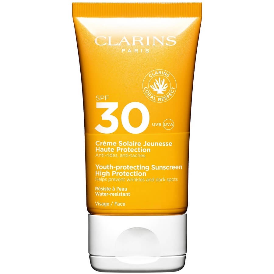 Clarins Dry Touch Sun Care Face Cream SPF 30 Krema Za Lice Zaštitu Od Sunca 50 ml