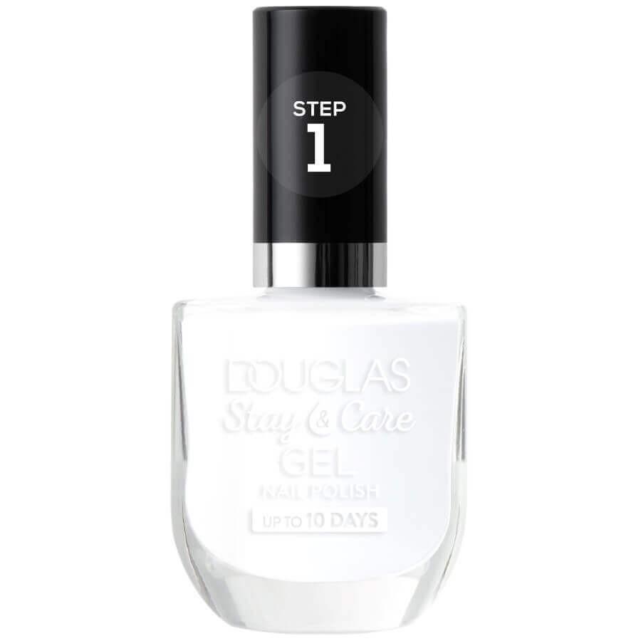 Douglas Collection - Stay & Care Gel Nail Polish - 01 - Be a white queen