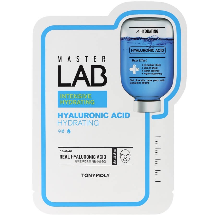 TONYMOLY - Master Lab Hyaluronic Acid Hydrating Sheet Mask - 