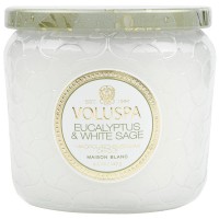 VOLUSPA Eucalyptus & White Sage Petite Jar Candle