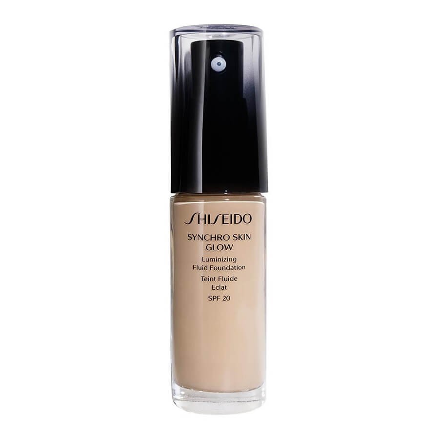 Shiseido - Synchro Skin Glow Luminizing Fluid Foundation SPF20 - 02 - Rose