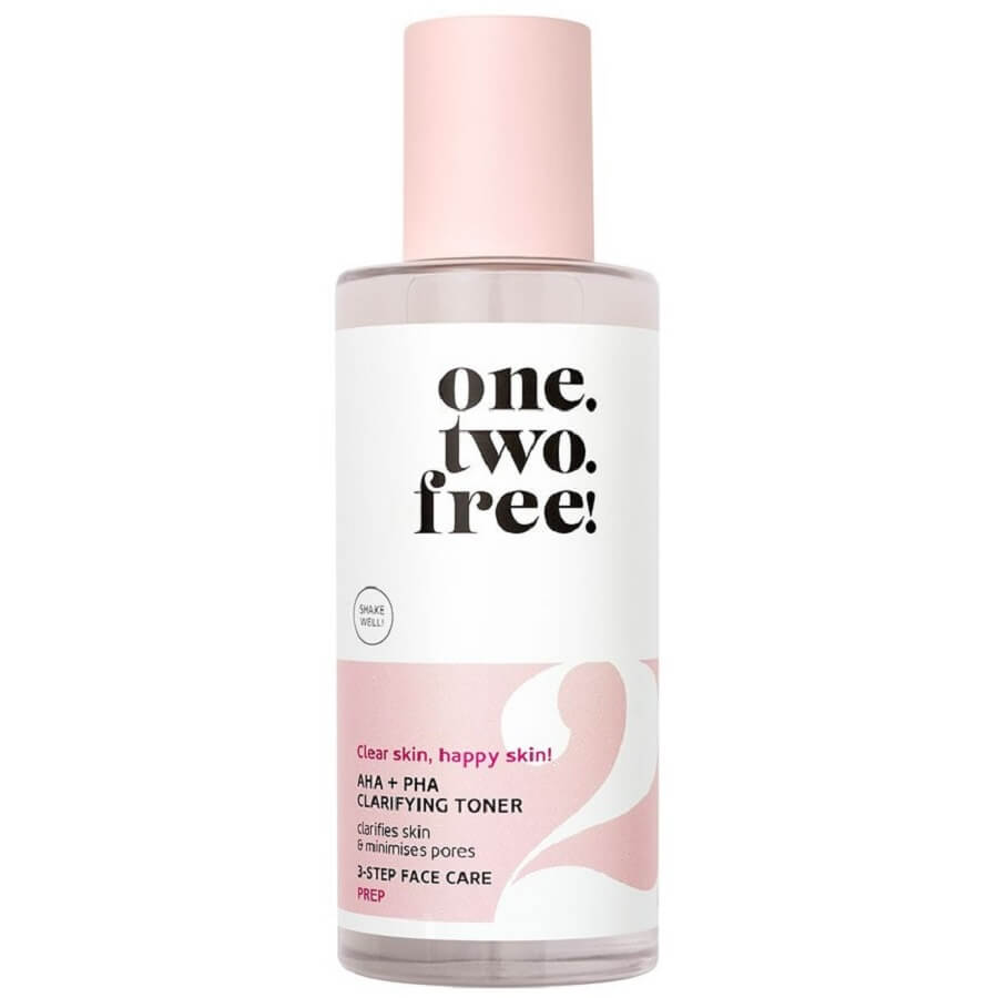 one.two.free! AHA + PHA Clarifying Toner Tonik Za Njegu Lica 100 ml