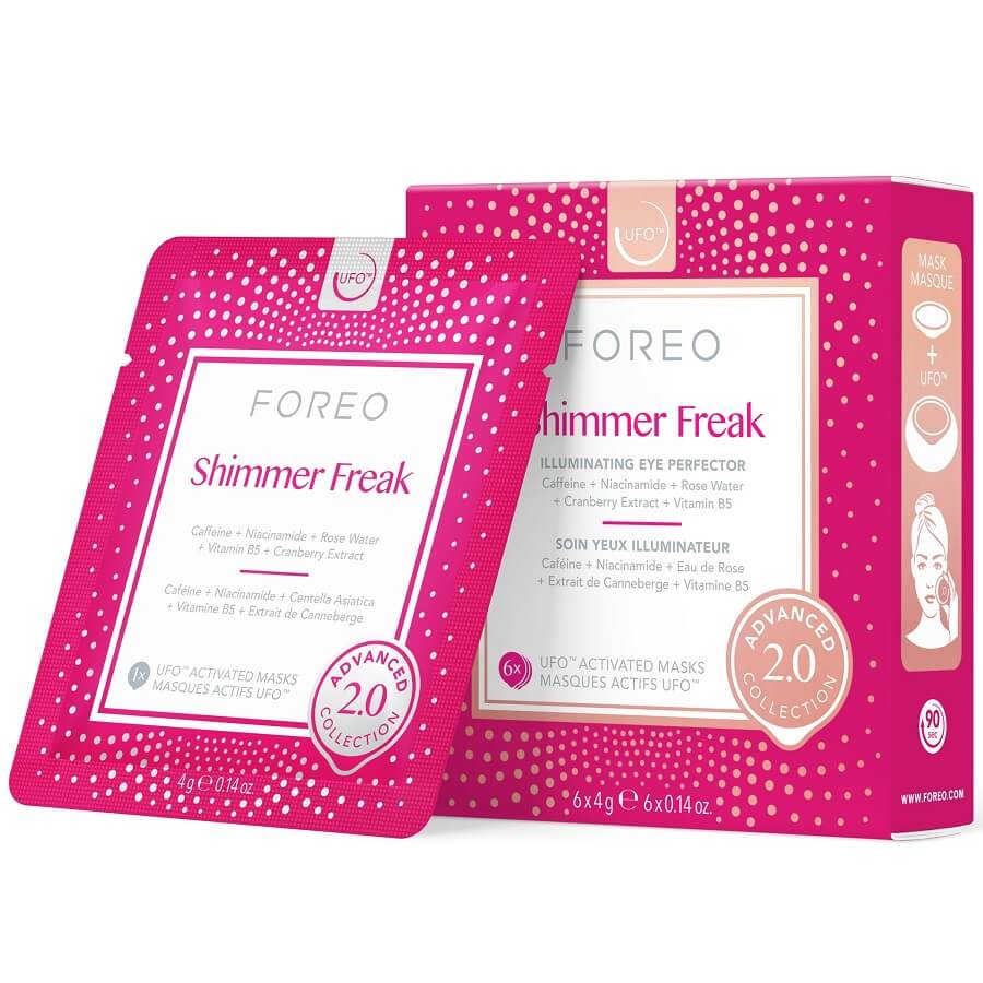 Foreo Maske Za Lice Ufo Mask Shimmer Freak Maska Njegu Lica 6 kom,