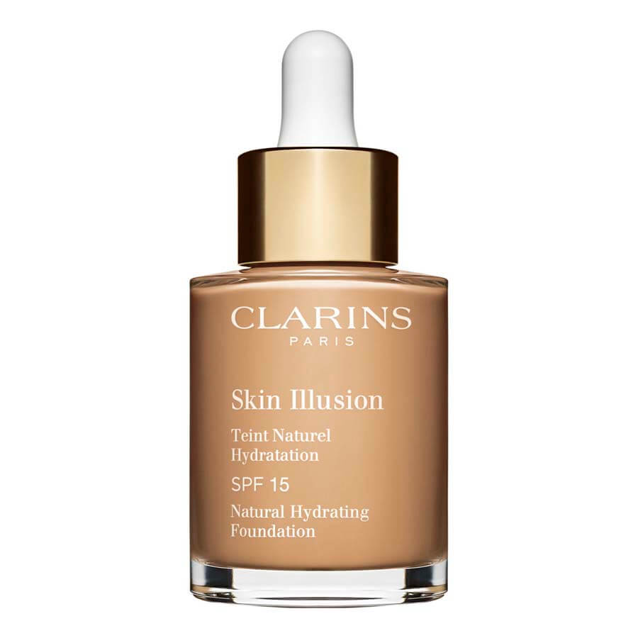 Clarins Tekući Puderi Skin Illusion Foundation SPF 15 Honey Puder 30 ml