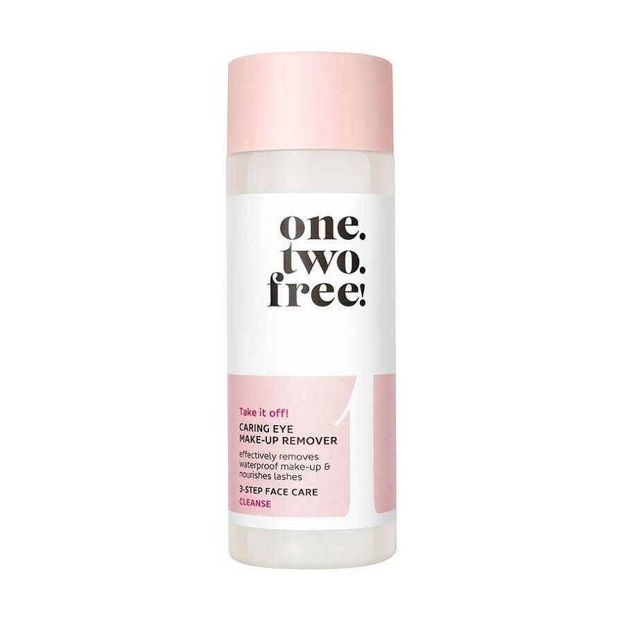one.two.free! Caring Eye Make-Up Remover Odstranjivač Šminke Za Područje Oko Očiju 125 ml