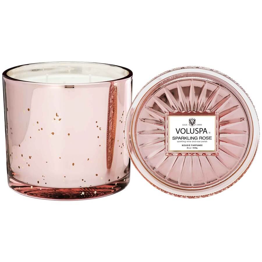 VOLUSPA Sparkling Rose Grande Maison Candle Mirisna Svijeća 340 g