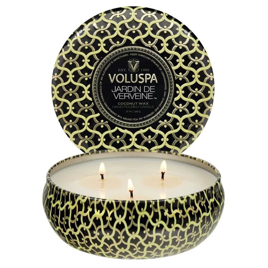 VOLUSPA Jardin De Verveine 3 Wick Tin Candle Mirisna Svijeća 340 g
