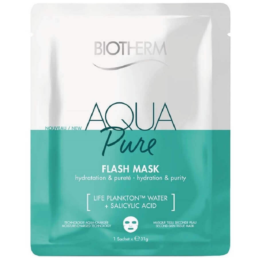 Biotherm Aquasource Aqua Bounce Flash Mask Maska Za Njegu Lica 31 g