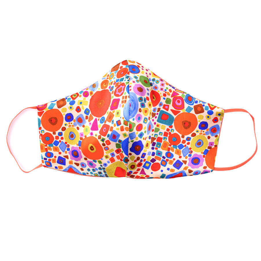 Tie-Me-Up! Silk Mask Flying Colors Red Maska Za Lice 1 kom,