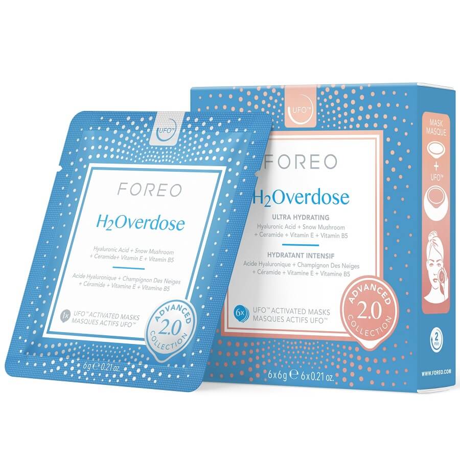 Foreo Maske Za Lice Ufo Mask H20verdose 2.0 Maska Njegu Lica 6 kom,
