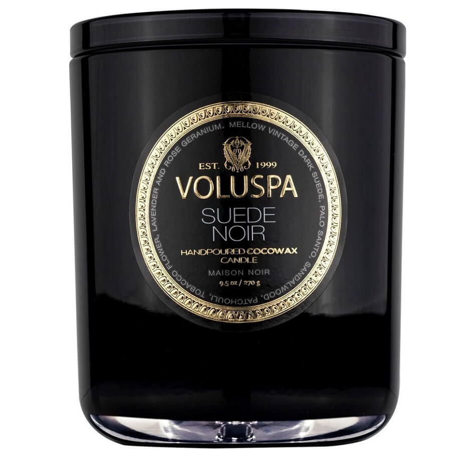 VOLUSPA Suede Noir Classic Candle Mirisna Svijeća 270 g