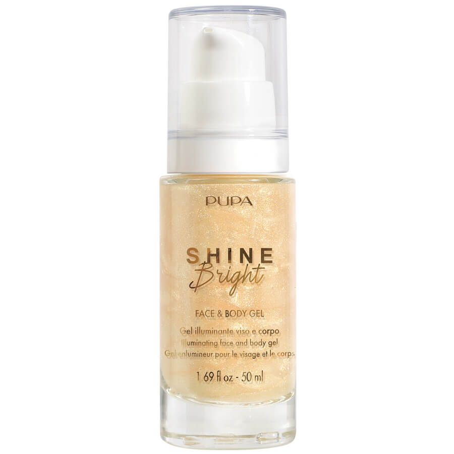 Pupa Highlighteri Shine Bright Face & Body Gel Highlighter 50 ml