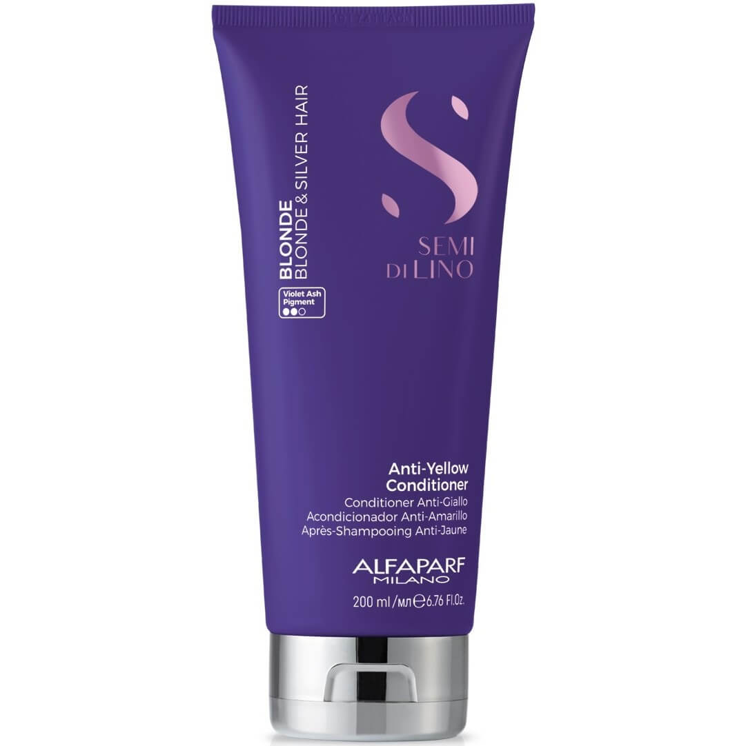 Alfaparf Milano Semi Di Lino Blonde Anti Yellow Conditioner Regenerator Za Kosu 200 ml