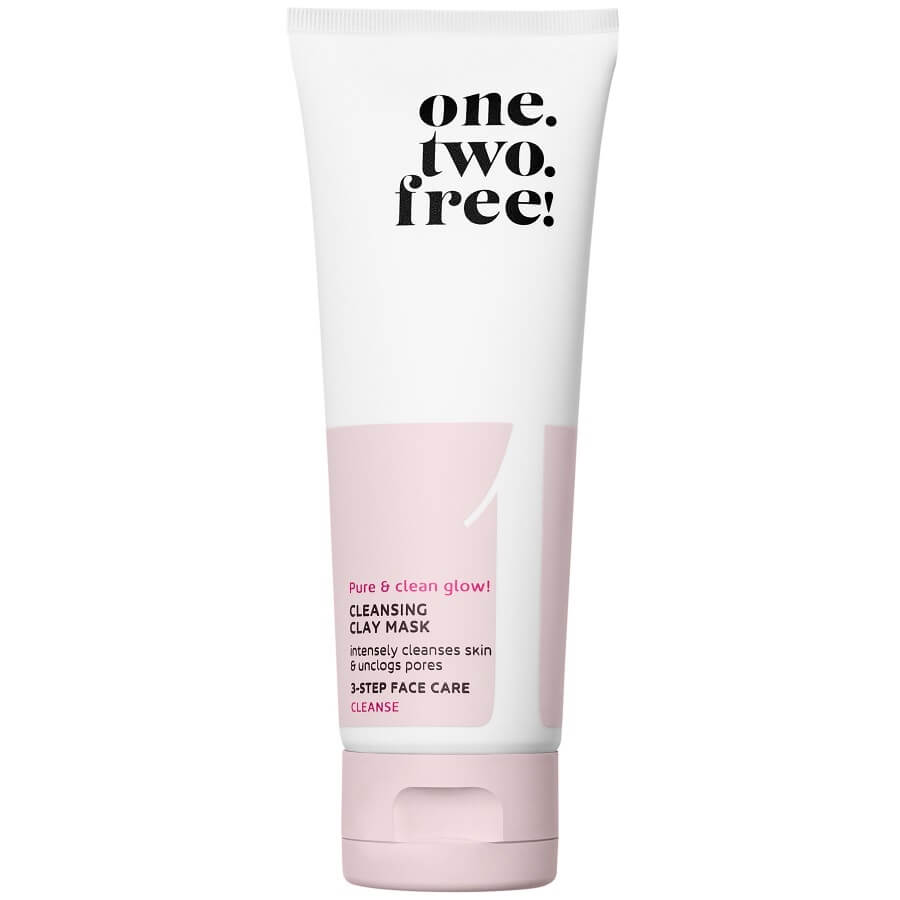 one.two.free! Cleansing Clay Mask Maska Za Njegu Lica 75 ml