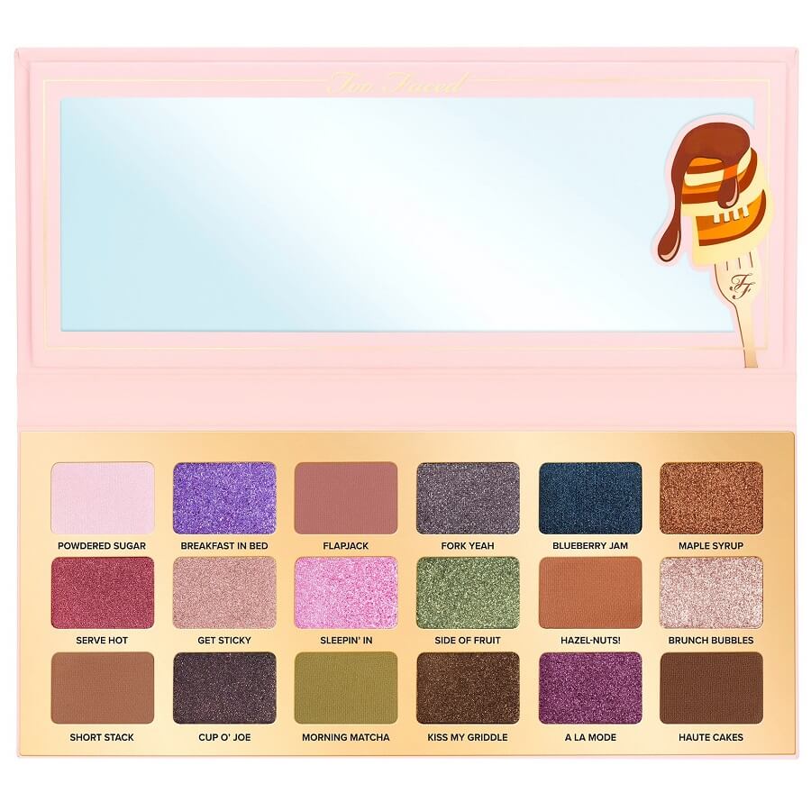 Too Faced Sjenila Maple Syrup Pancakes Eyeshadow Palette Paleta Za Oči 19,8 g