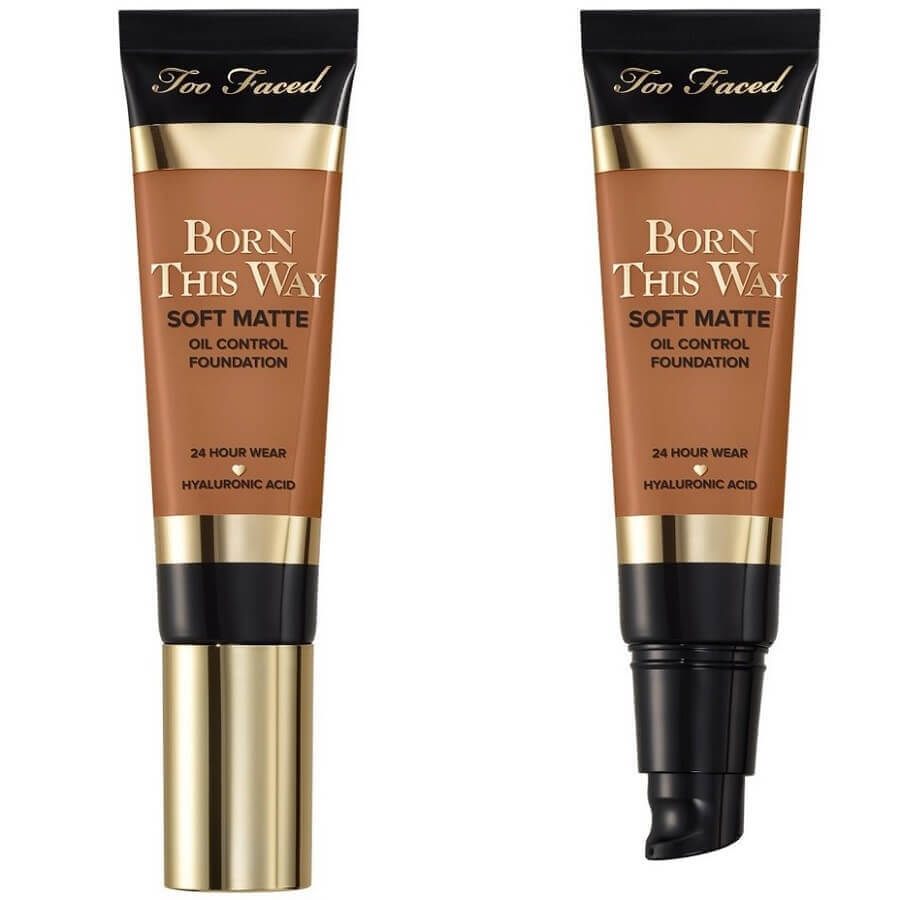 Too Faced Tekući Puderi Born This Way Soft Matte Oil Control Foundation Caramel Puder 30 ml