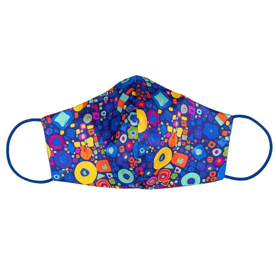 Tie-Me-Up! Silk Mask Flying Colours Blue Maska Za Lice 1 kom,