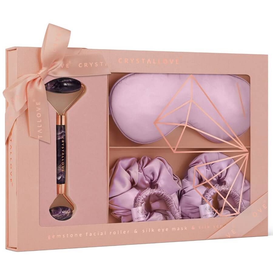 Crystallove Masažeri Za Lice Amethyst Home Spa Set 1 kom,
