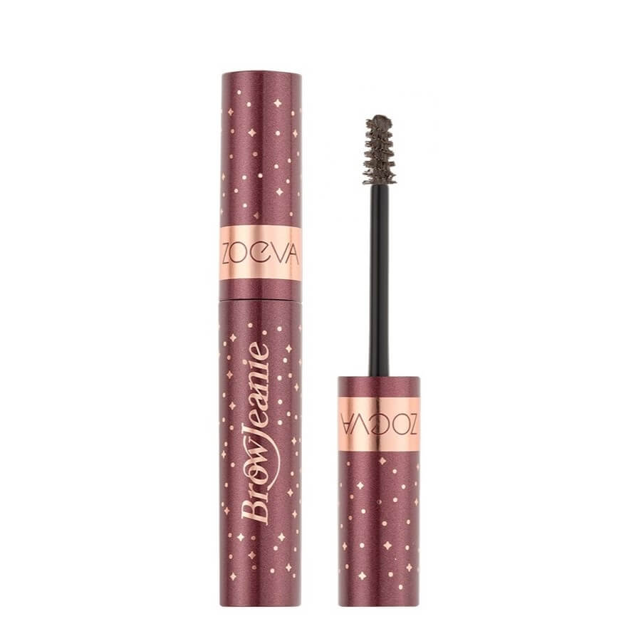 Zoeva Obrve Brow Jeanie Boosting Fibre Gel Black Brown Za 3,5 ml