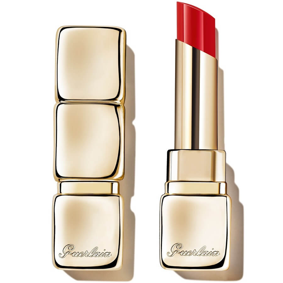 Guerlain Ruževi Za Usne Kisskiss Shine Bloom Petal Red Ruž 3,5 g